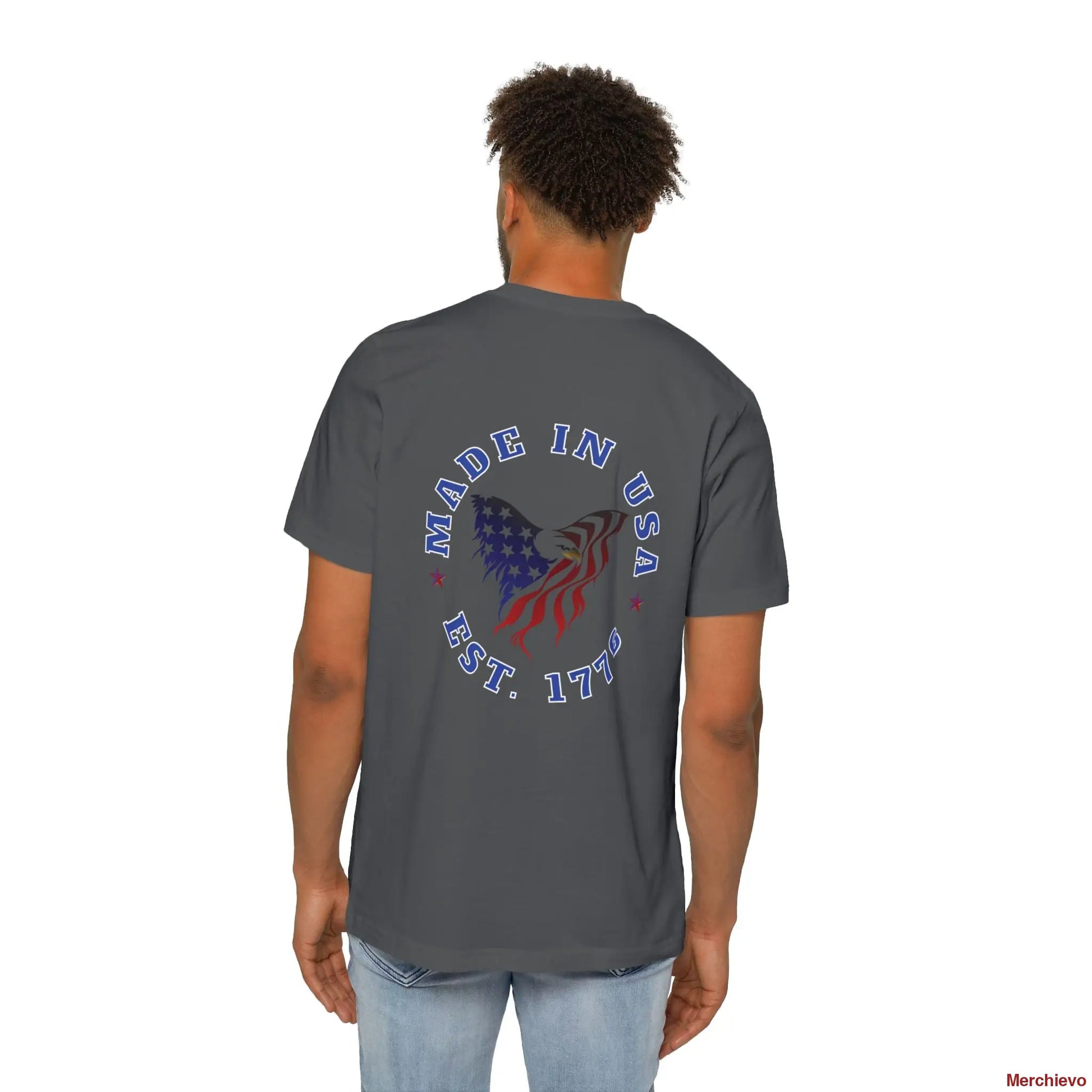 Patrotic 1776 Heritage Seal T-Shirt Asphalt / XS T-Shirt