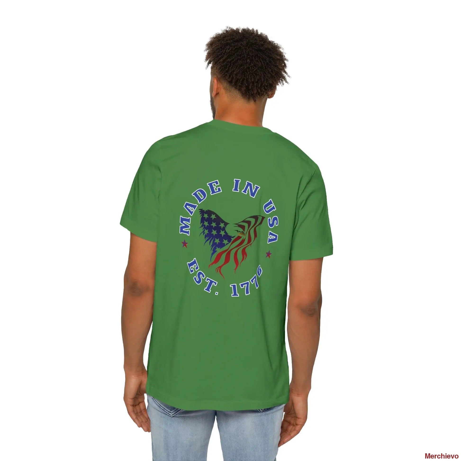 Patrotic 1776 Heritage Seal T-Shirt Leaf / L T-Shirt
