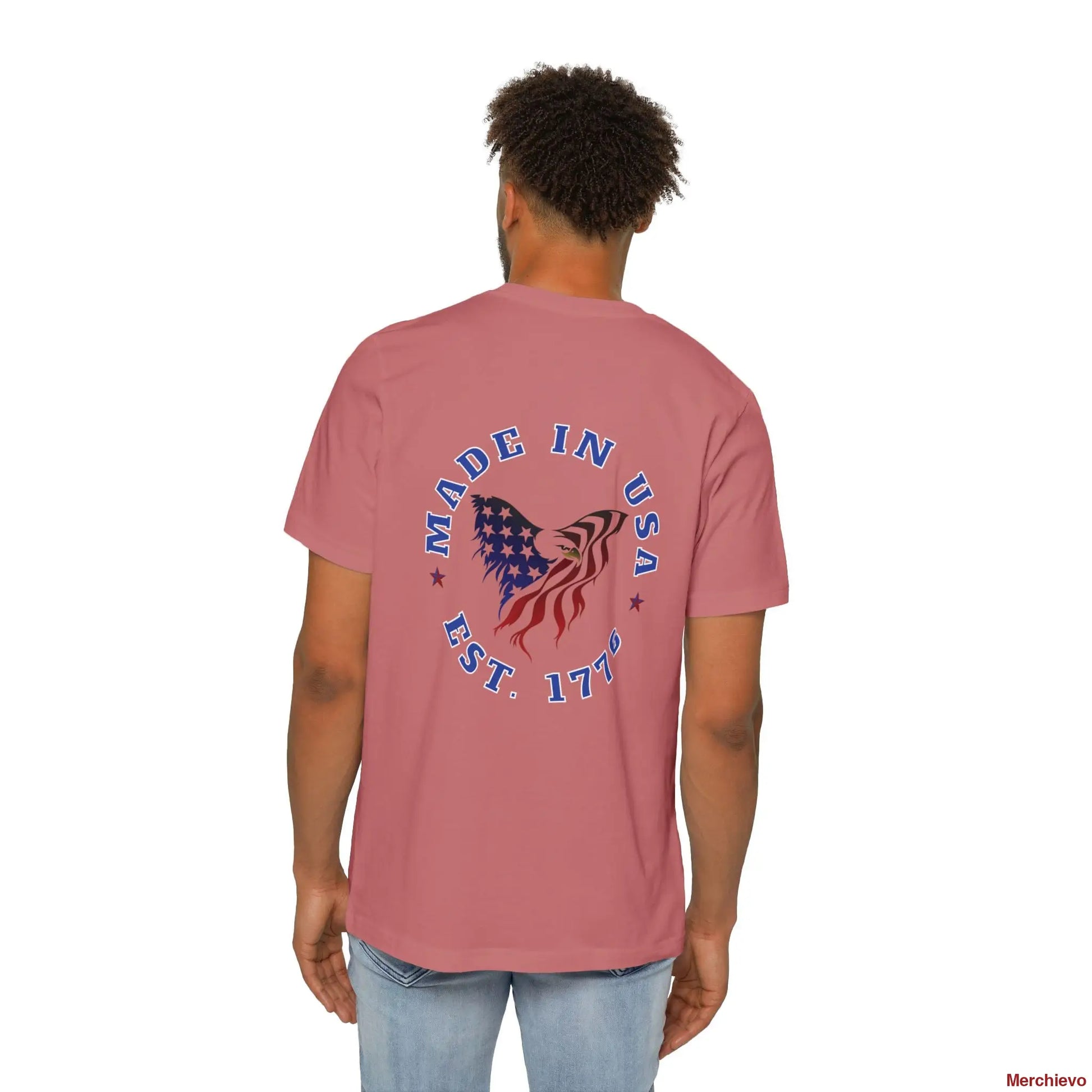 Patrotic 1776 Heritage Seal T-Shirt Mauve / XS T-Shirt