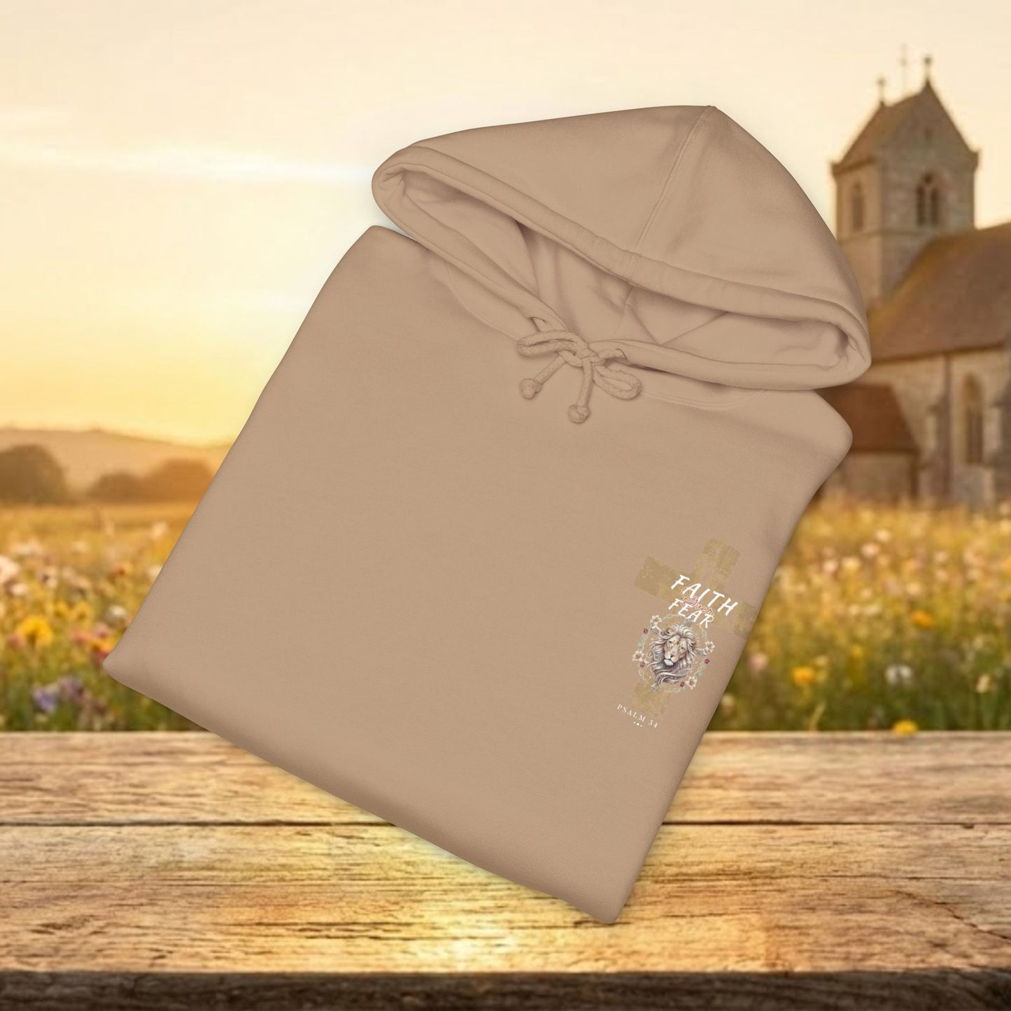 Faith Premium Hoodie | Christian Streetwear & Devotional Apparel