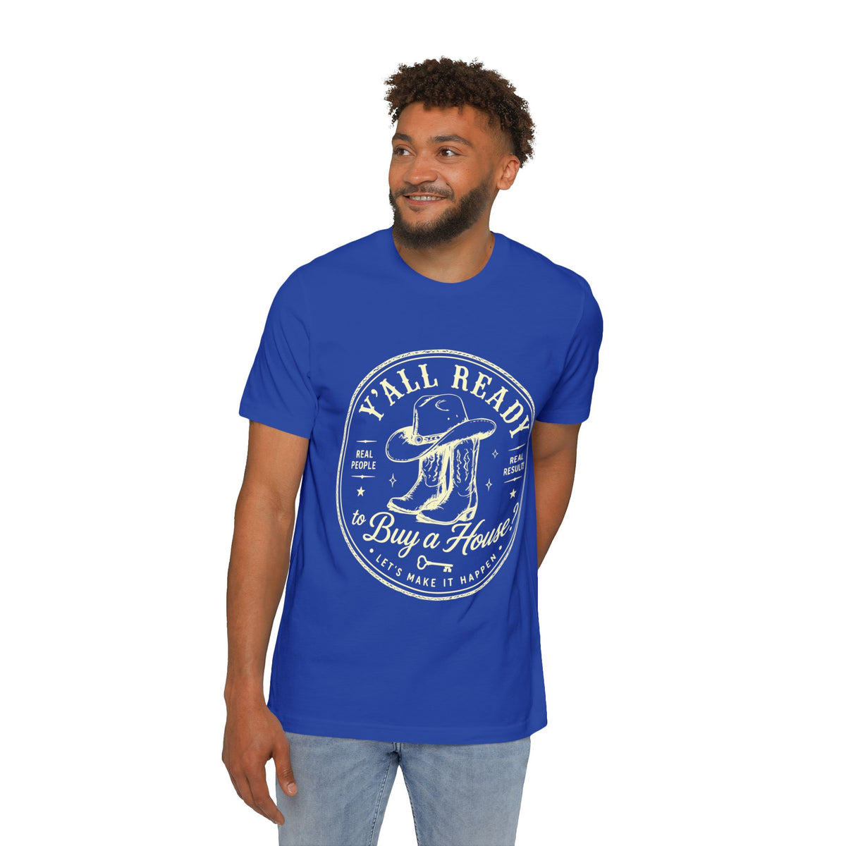 T‑Shirt — “Y’All Ready to Buy a House?” Vintage Realtor Graphic Tee by Merchievo (photo 6 of 60)