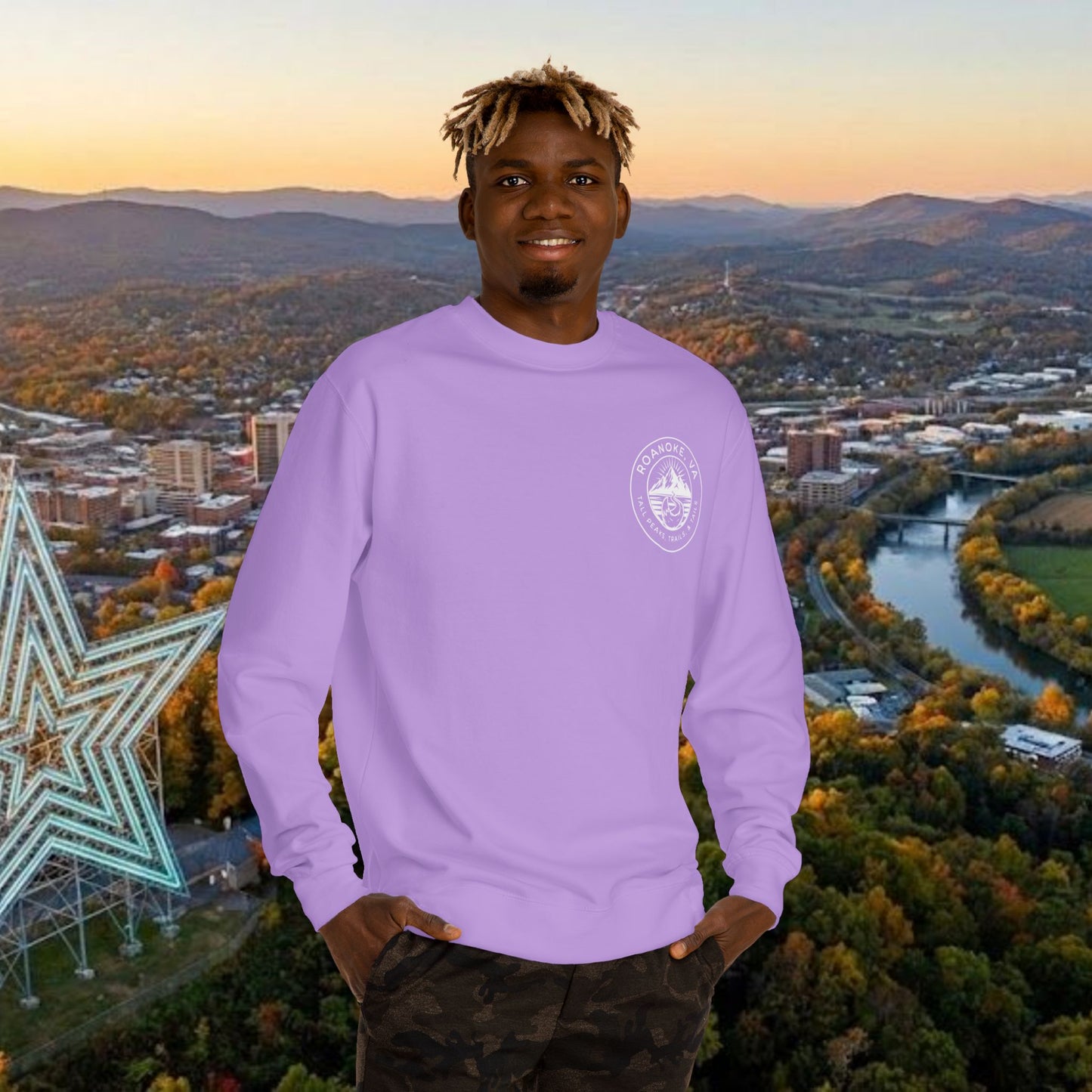 Roanoke Trails Premium Sweatshirt | Lightweight Hiking Sweatshirt