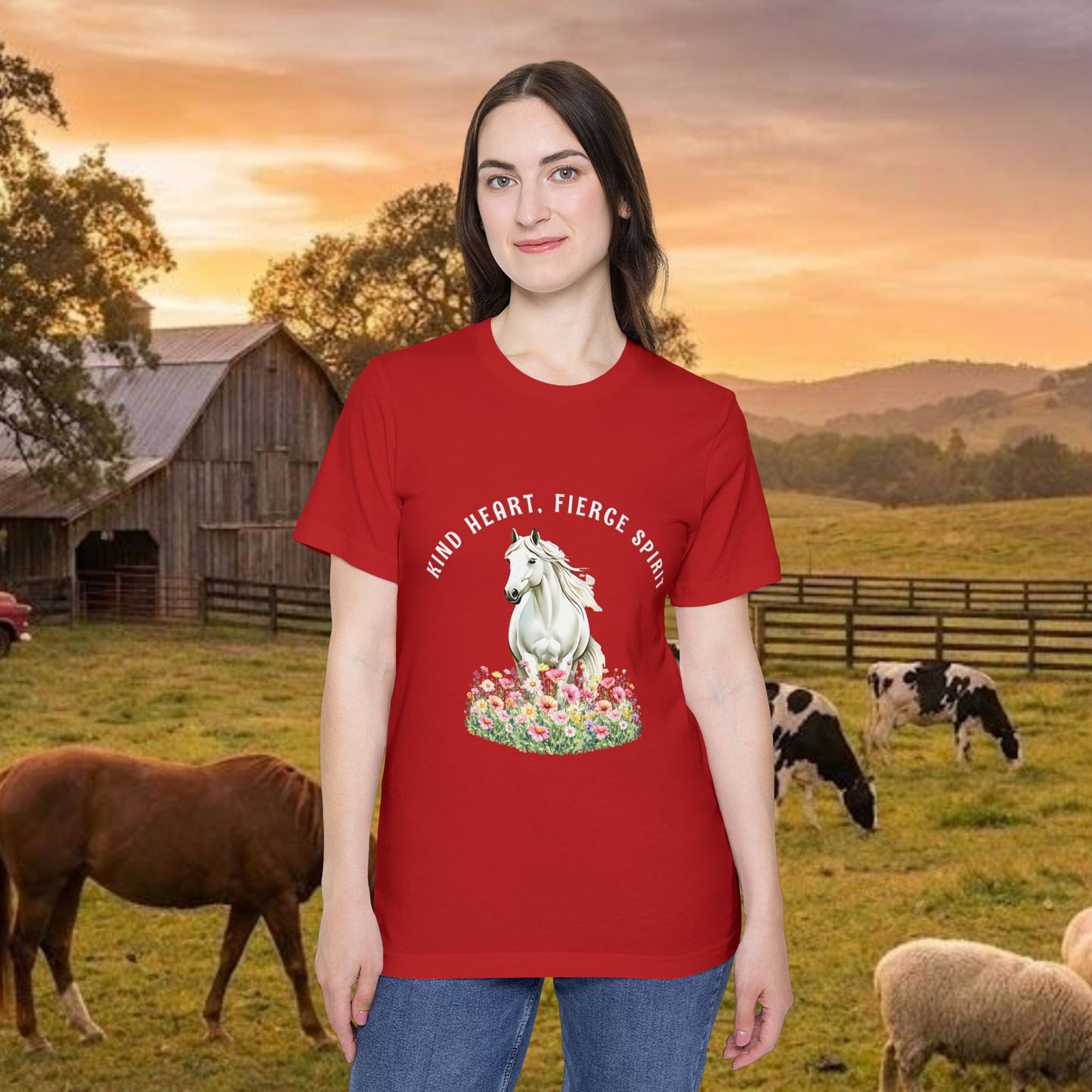 The "Wild Heart" Horse Heritage Tee
