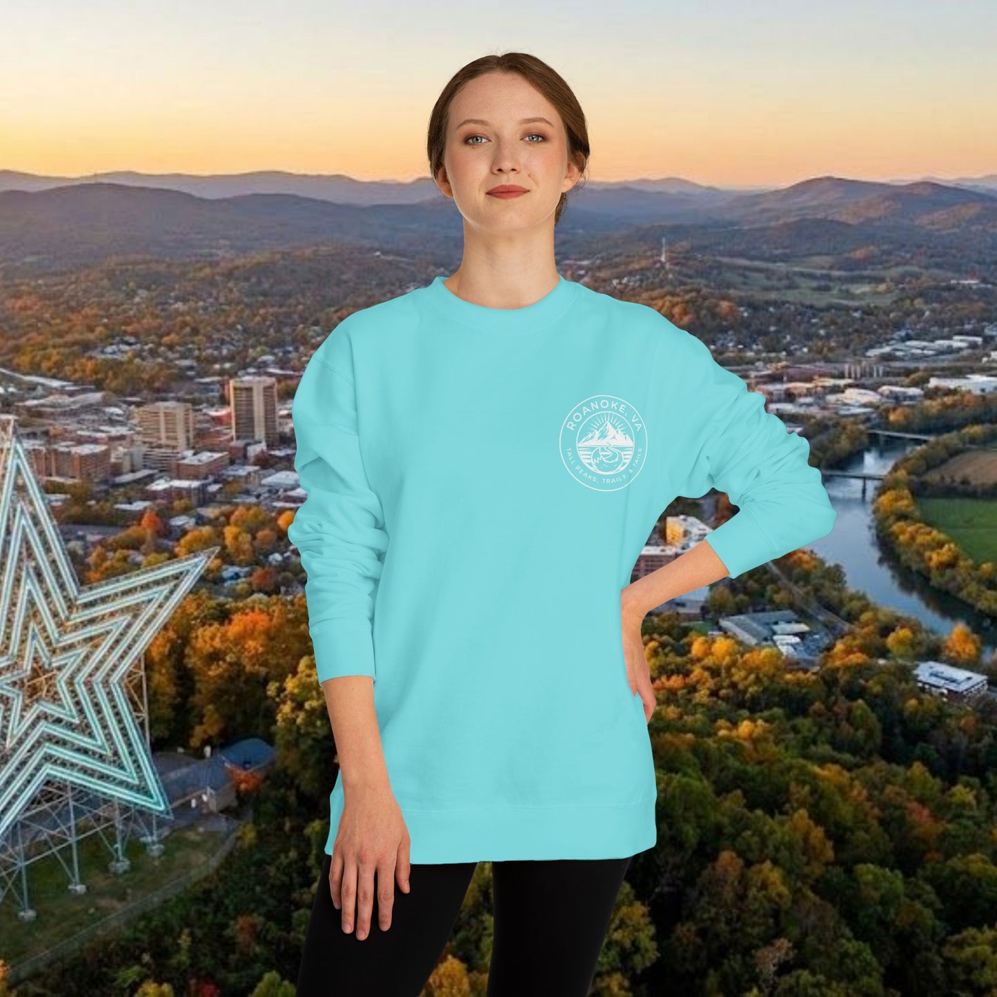 Roanoke Trails Premium Sweatshirt | Lightweight Hiking Sweatshirt