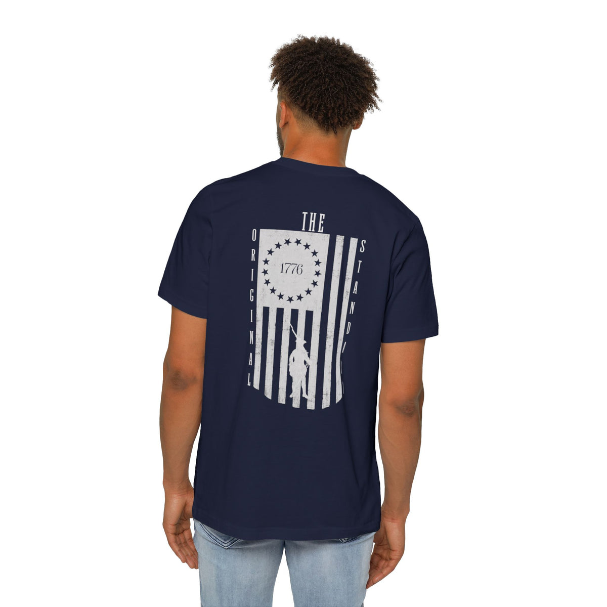 Original Standard Distressed T-Shirt — Patriotic USA Vintage Graphic Tee by Merchievo (photo 51 of 60)