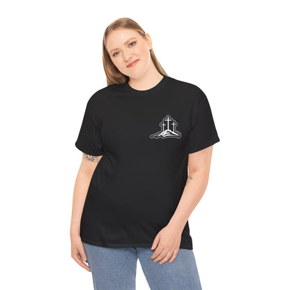 He Is Risen T-Shirt — Minimalist Christian Apparel