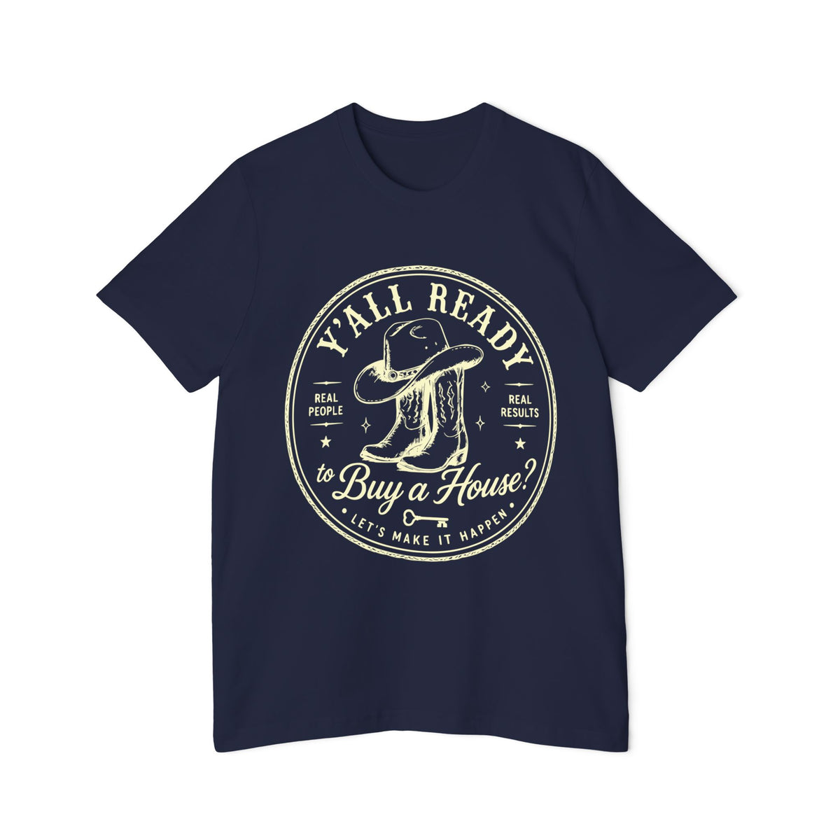 T‑Shirt — “Y’All Ready to Buy a House?” Vintage Realtor Graphic Tee by Merchievo (photo 54 of 60)