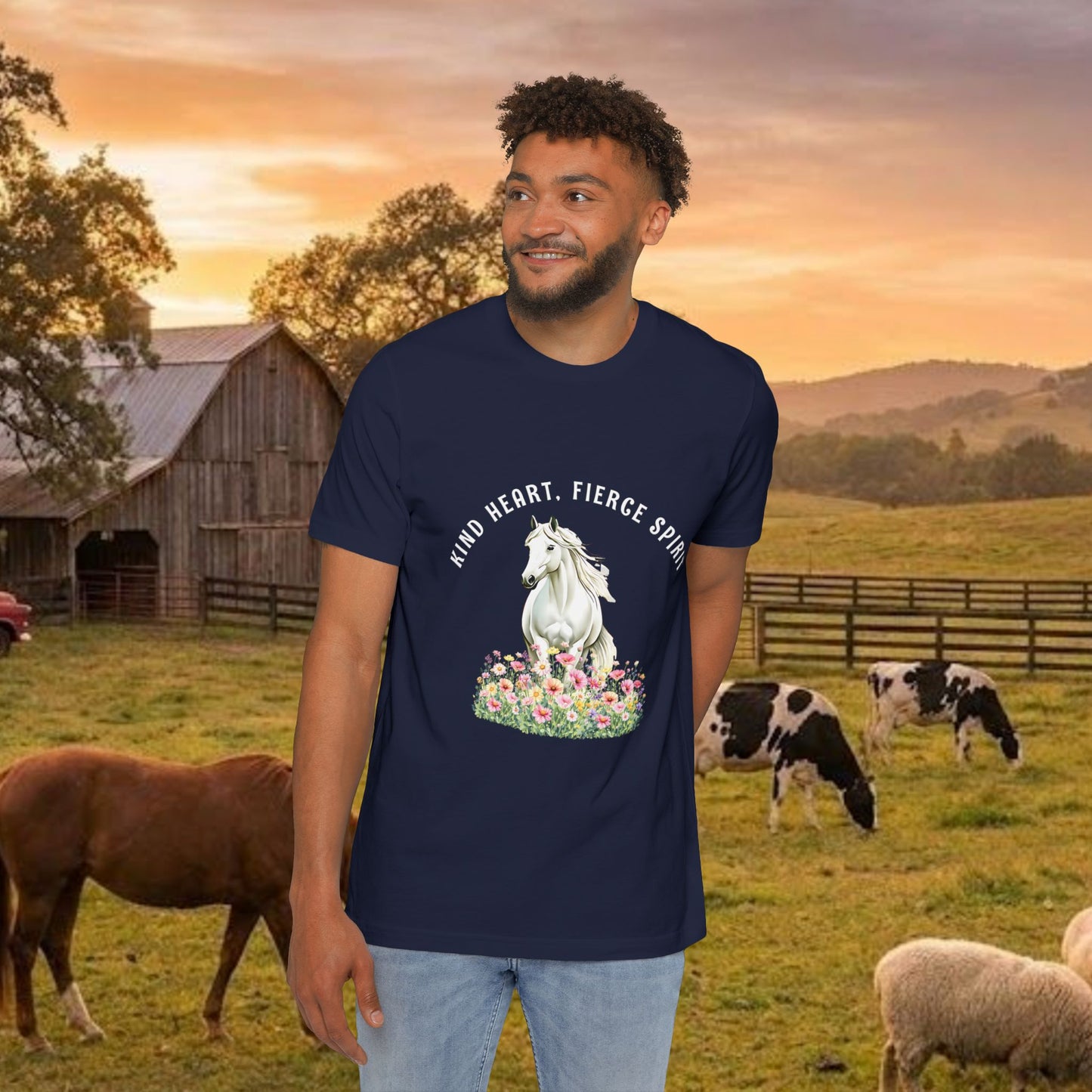 The "Wild Heart" Horse Heritage Tee