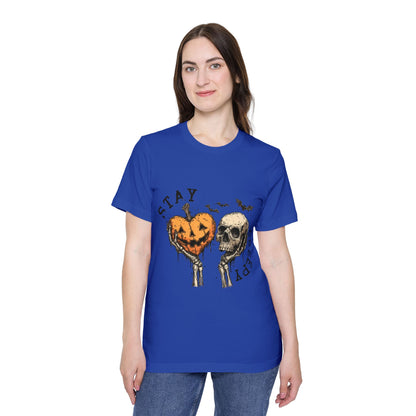 Stay Creepy Halloween T-Shirt – Pumpkin Heart & Skull Graphic by Merchievo (photo 6 of 42)