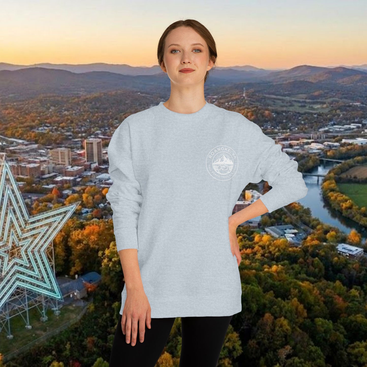 Roanoke Trails Premium Sweatshirt | Lightweight Hiking Sweatshirt