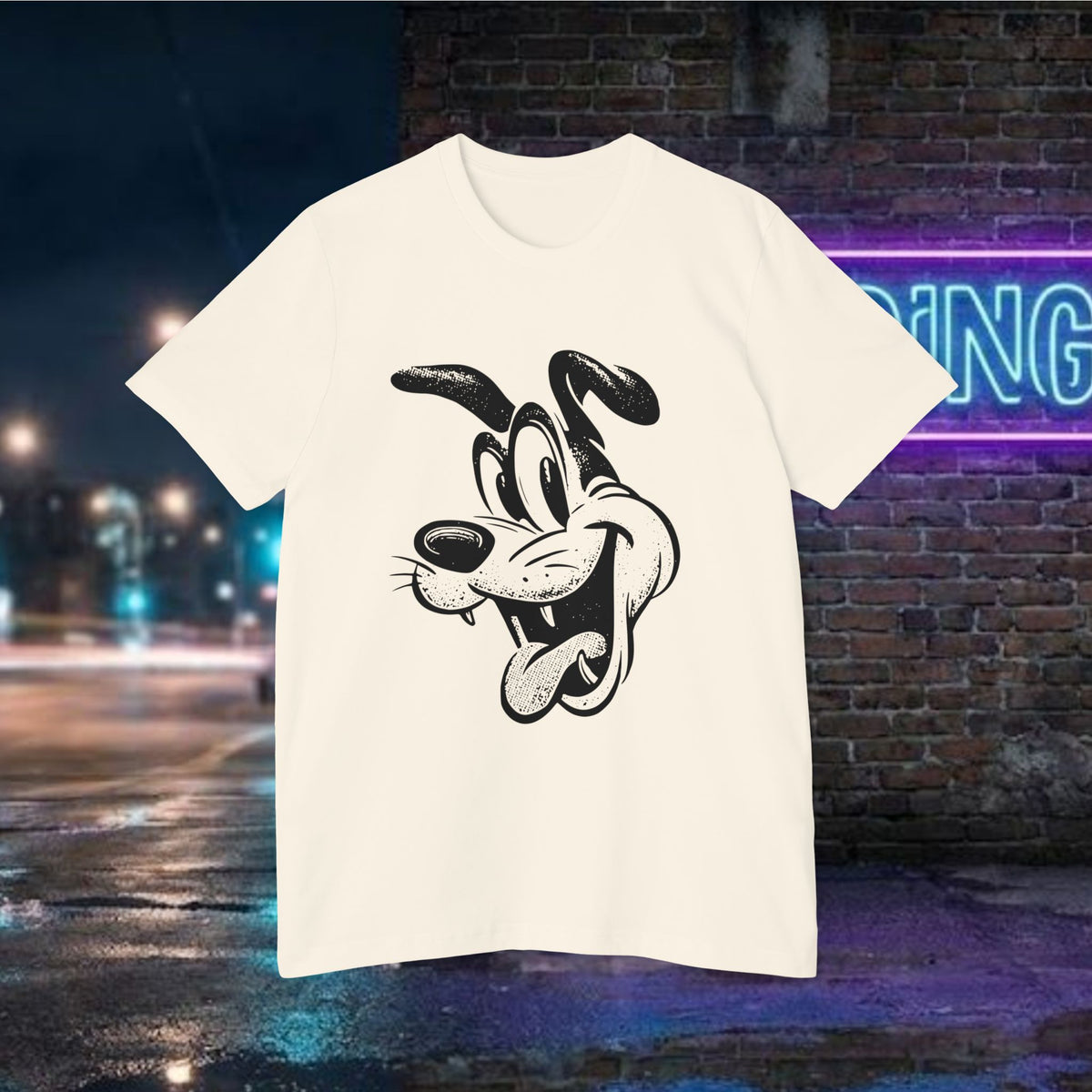 Retro Rubber Hose Dog T-Shirt — Classic Vintage Cartoon Graphic Tee by Merchievo (photo 13 of 24)