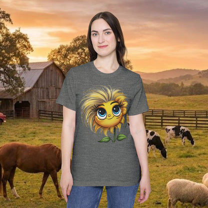 Little Miss Sunny Sass Sunflower Tee