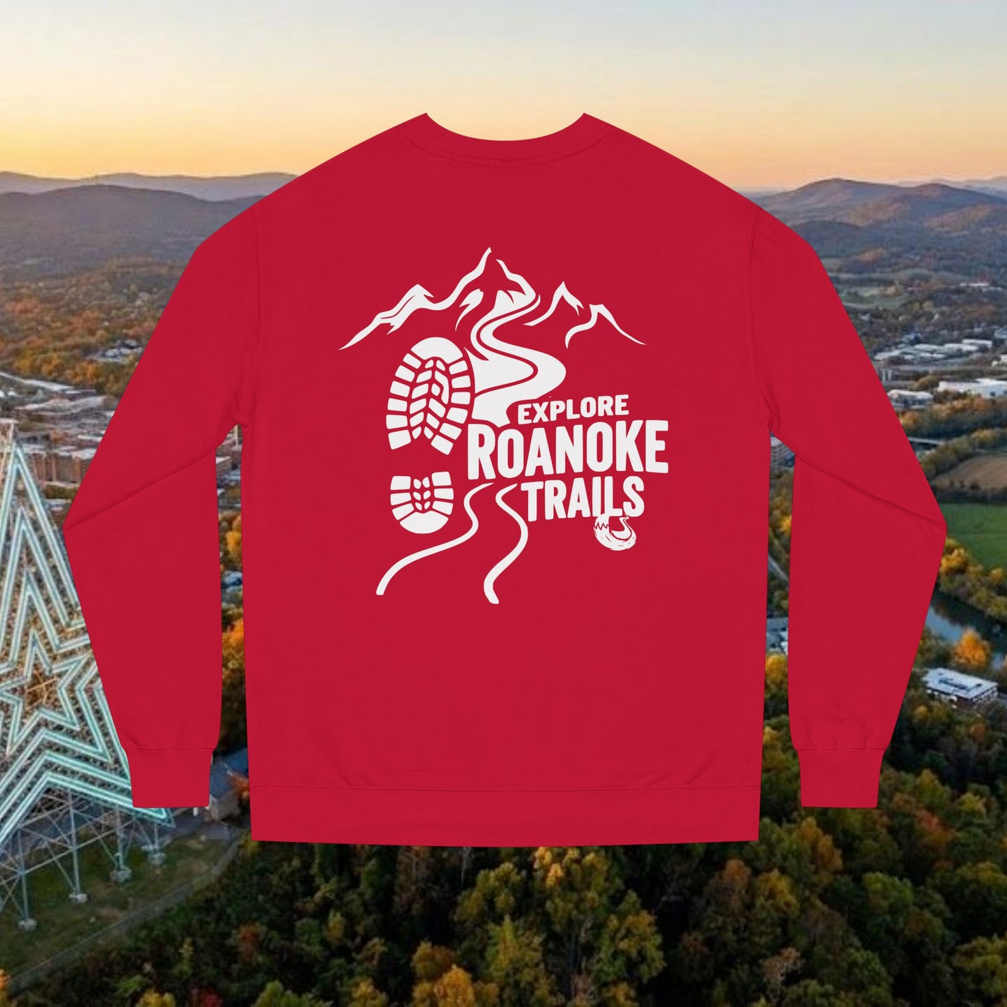 Roanoke Trails Premium Sweatshirt | Lightweight Hiking Sweatshirt