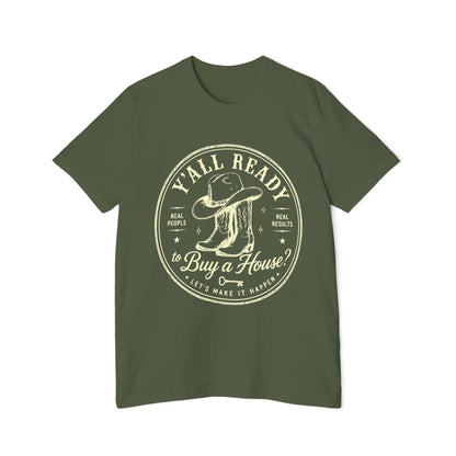 T‑Shirt — “Y’All Ready to Buy a House?” Vintage Realtor Graphic Tee by Merchievo (photo 34 of 60)