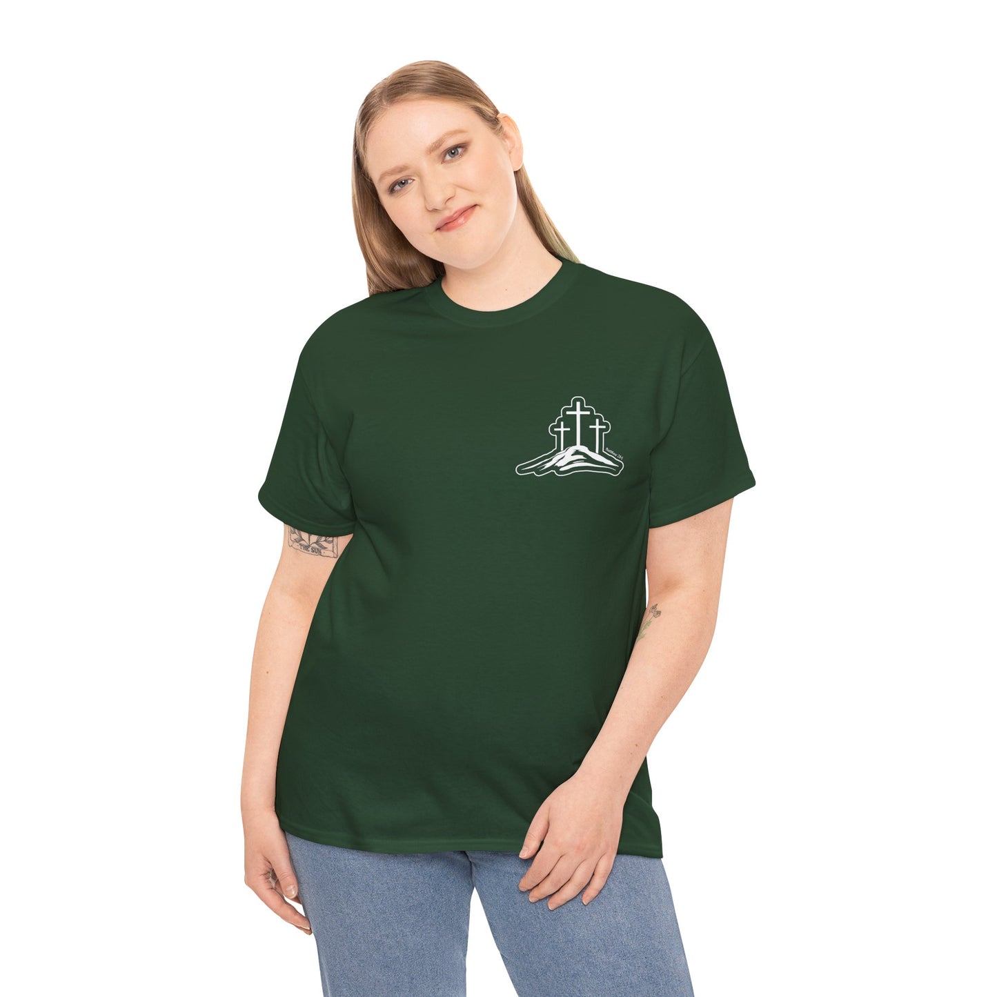 He Is Risen T-Shirt — Minimalist Christian Apparel