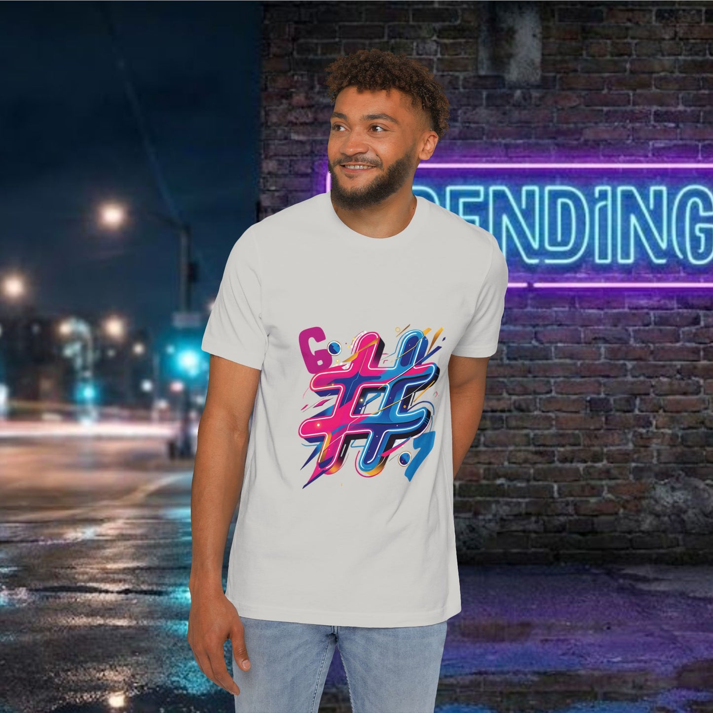 6-7 Hashtag Graphic T‑Shirt