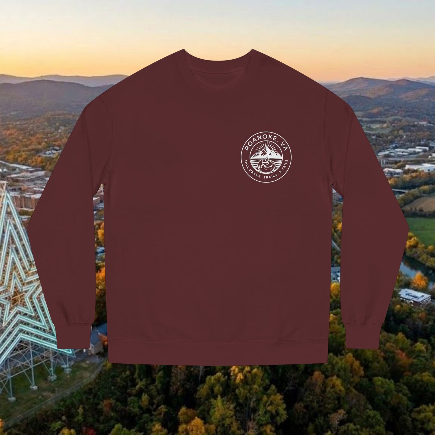 Roanoke Trails Premium Sweatshirt | Lightweight Hiking Sweatshirt