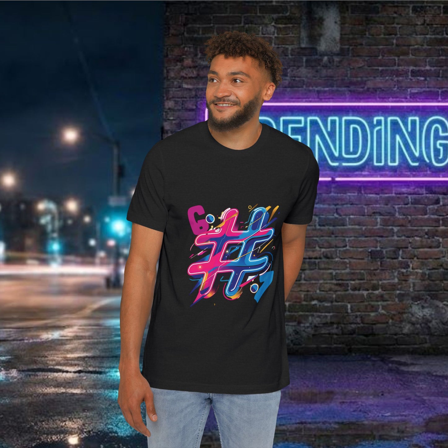 6-7 Hashtag Graphic T‑Shirt