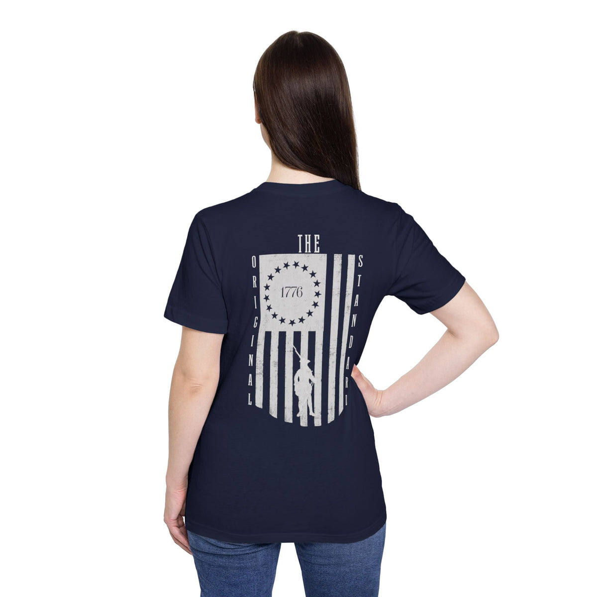Original Standard Distressed T-Shirt — Patriotic USA Vintage Graphic Tee by Merchievo (photo 53 of 60)