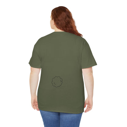 Minimalist Bunny Face Easter Tee — Unisex Adult Spring Graphic Shirt