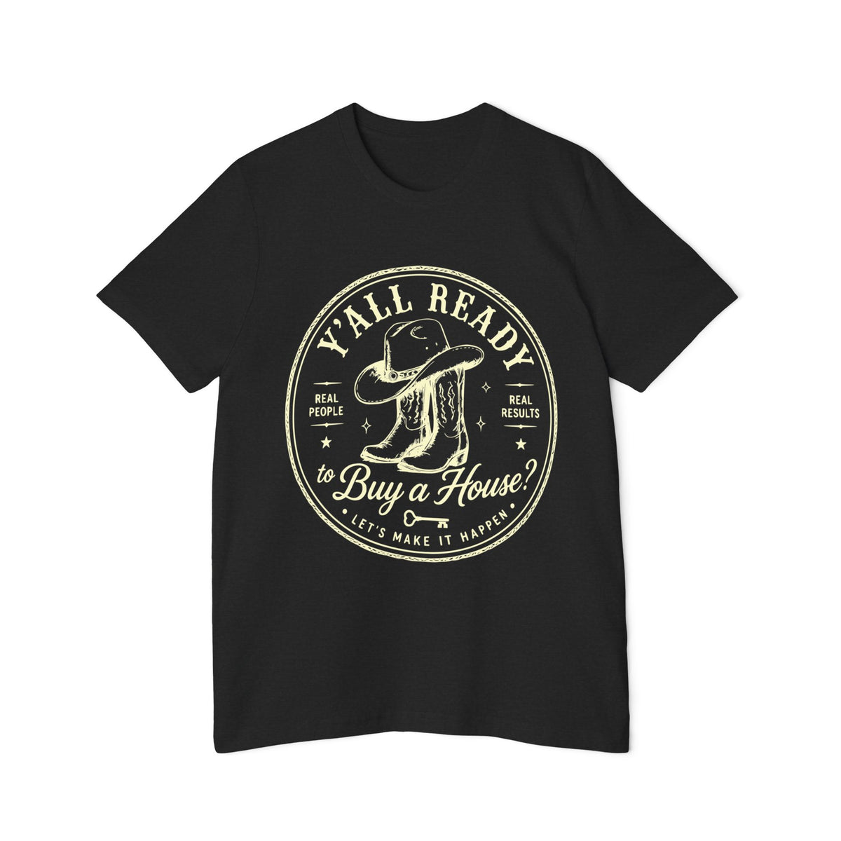 T‑Shirt — “Y’All Ready to Buy a House?” Vintage Realtor Graphic Tee by Merchievo (photo 24 of 60)