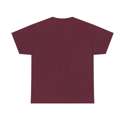 Minimalist Bunny Face Easter Tee — Unisex Adult Spring Graphic Shirt