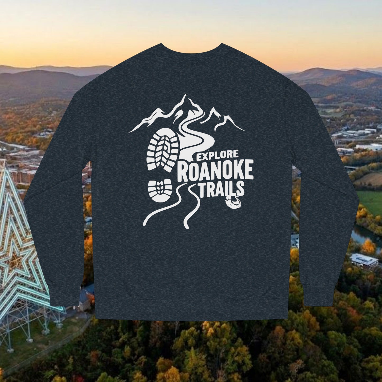 Roanoke Trails Premium Sweatshirt | Lightweight Hiking Sweatshirt