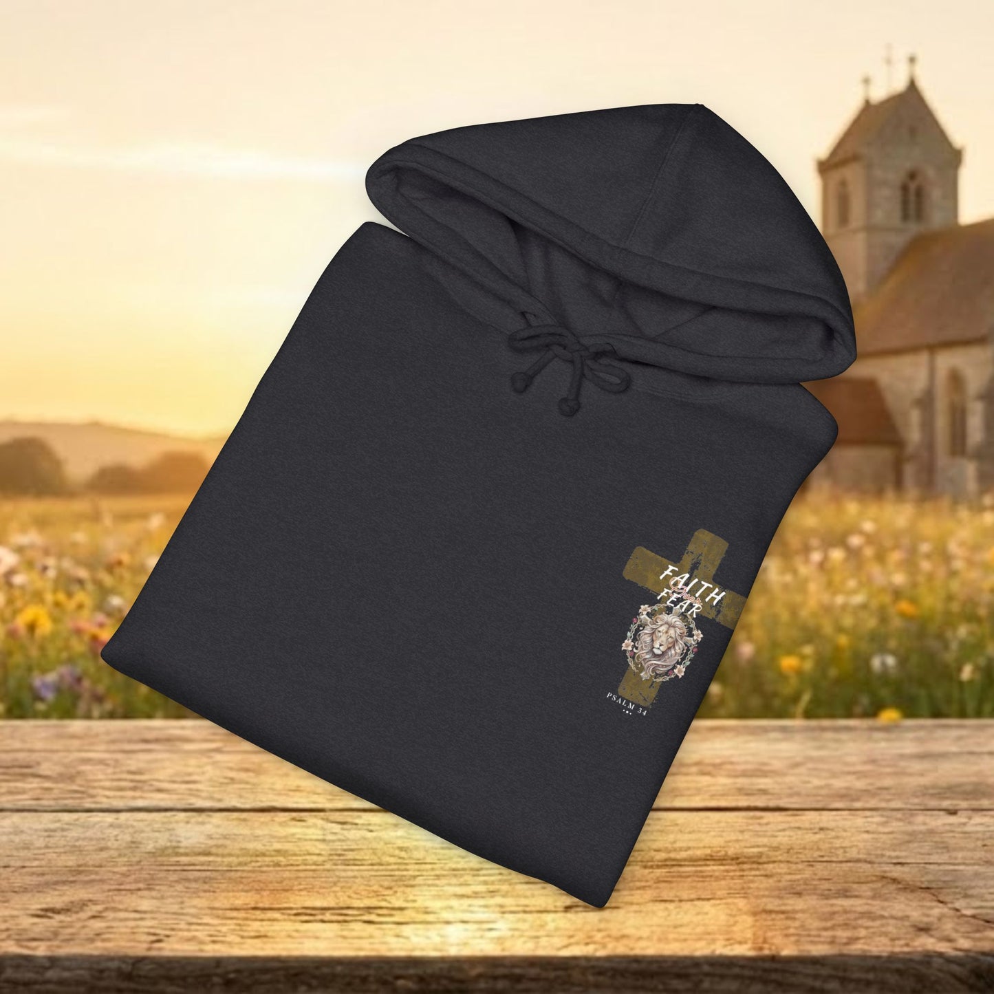 Faith Premium Hoodie | Christian Streetwear & Devotional Apparel