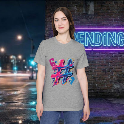 6-7 Hashtag Graphic T‑Shirt