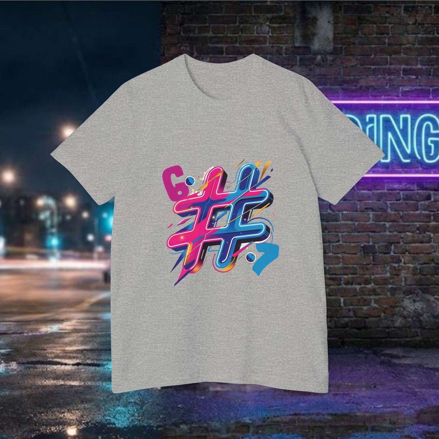 6-7 Hashtag Graphic T‑Shirt