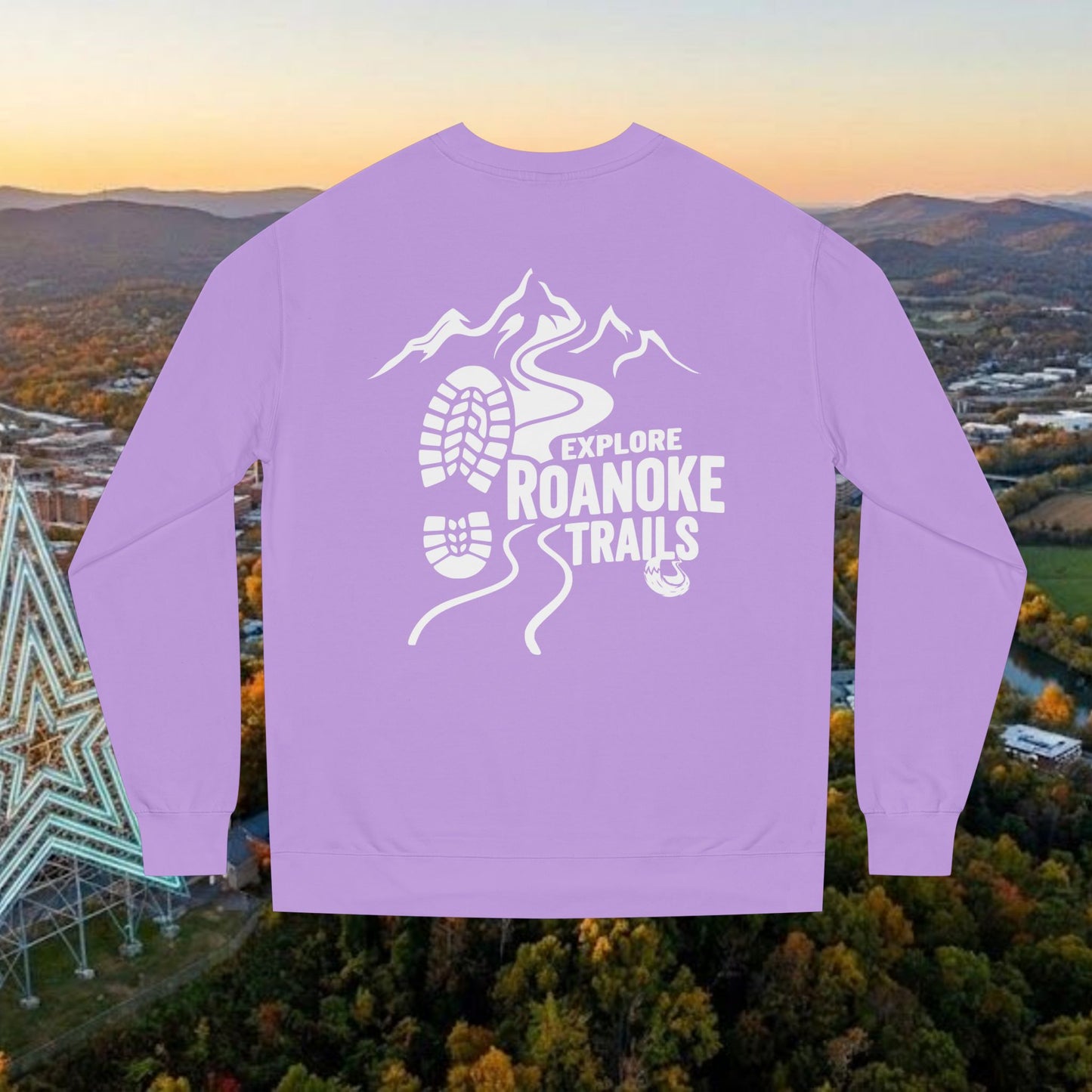 Roanoke Trails Premium Sweatshirt | Lightweight Hiking Sweatshirt