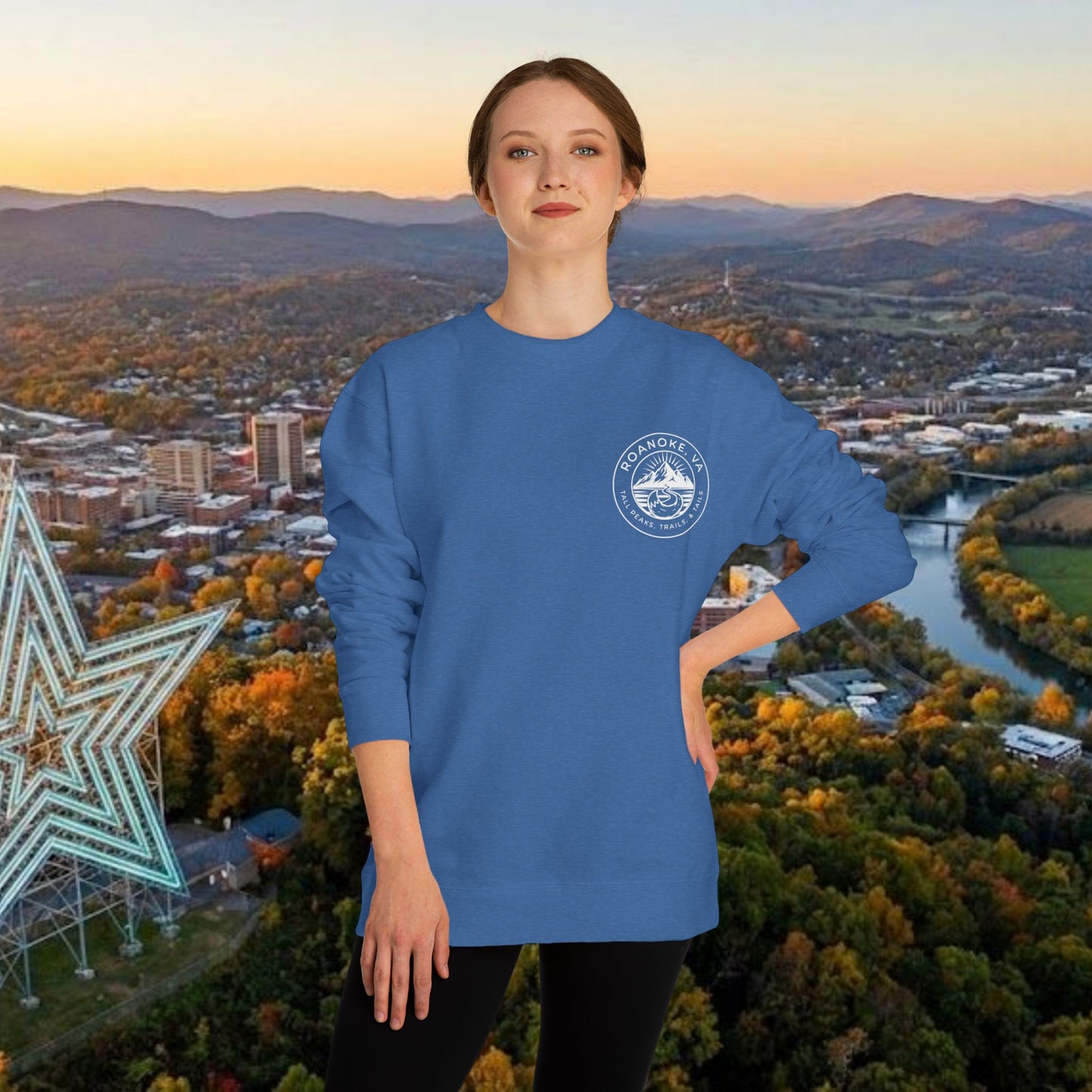 Roanoke Trails Premium Sweatshirt | Lightweight Hiking Sweatshirt