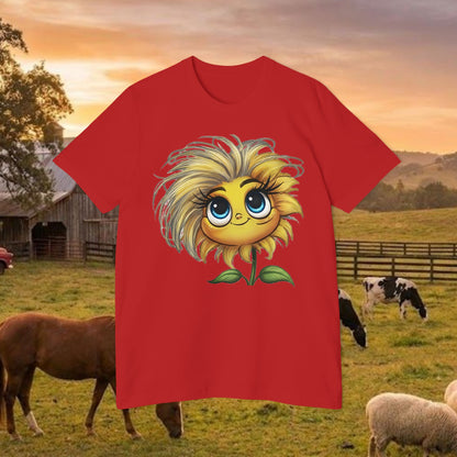 Little Miss Sunny Sass Sunflower Tee