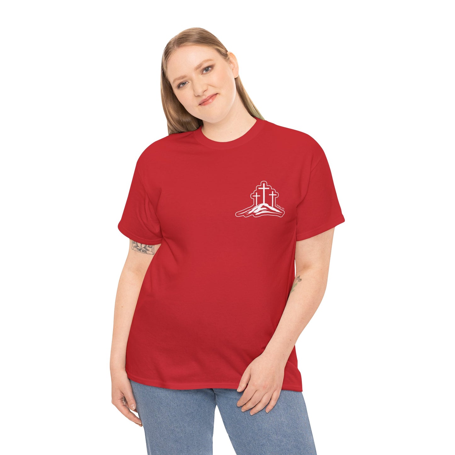 He Is Risen T-Shirt — Minimalist Christian Apparel