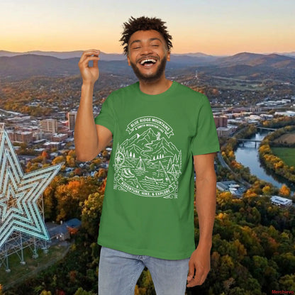 Adventure Mountain T-Shirt — Explore Hike & Sail Graphic Tee T-Shirt