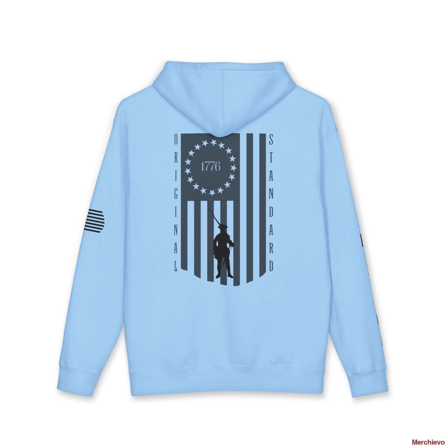 Betsy Ross 1776 ’The Original Standard’ Dark Hoodie Hoodie