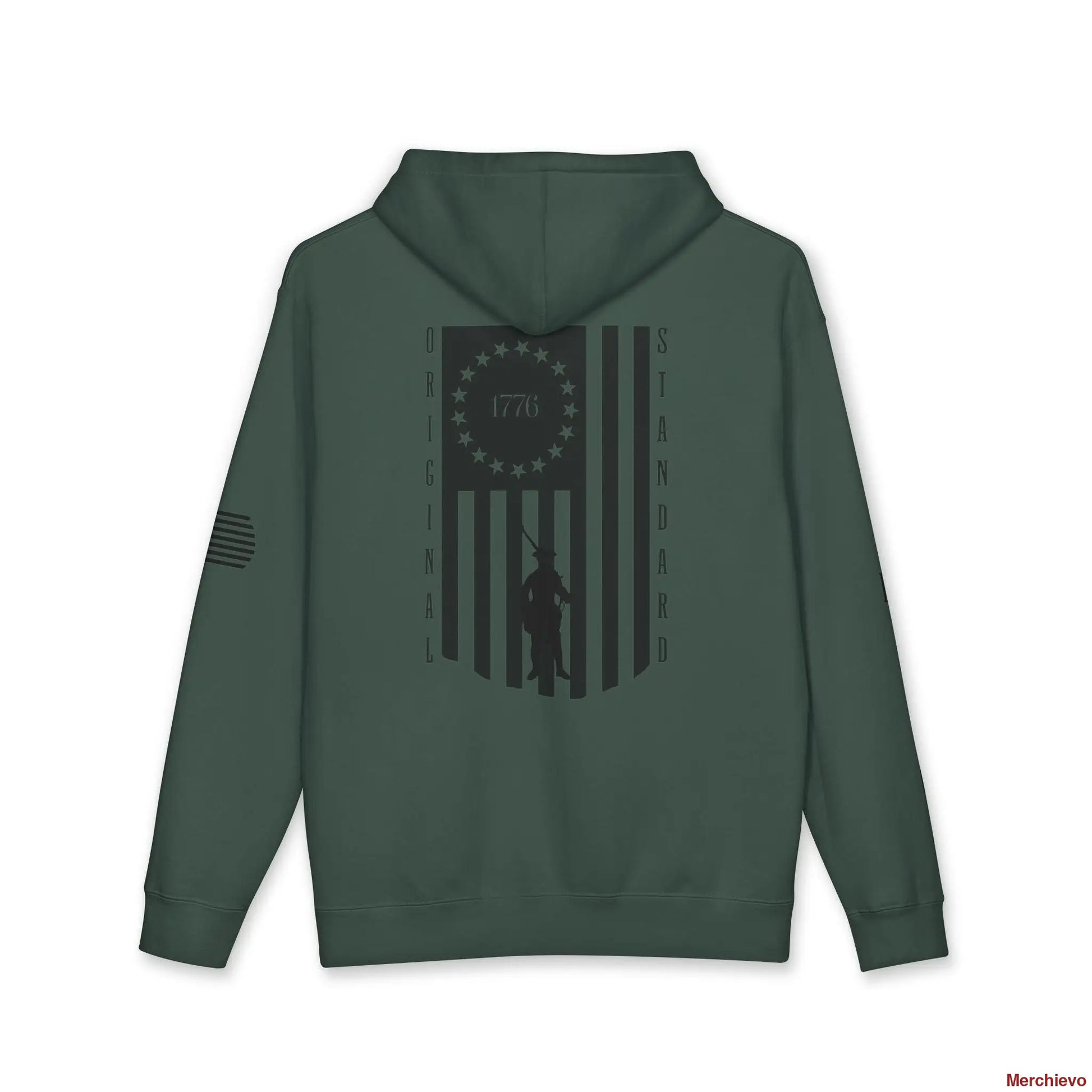 Betsy Ross 1776 ’The Original Standard’ Dark Hoodie Hoodie
