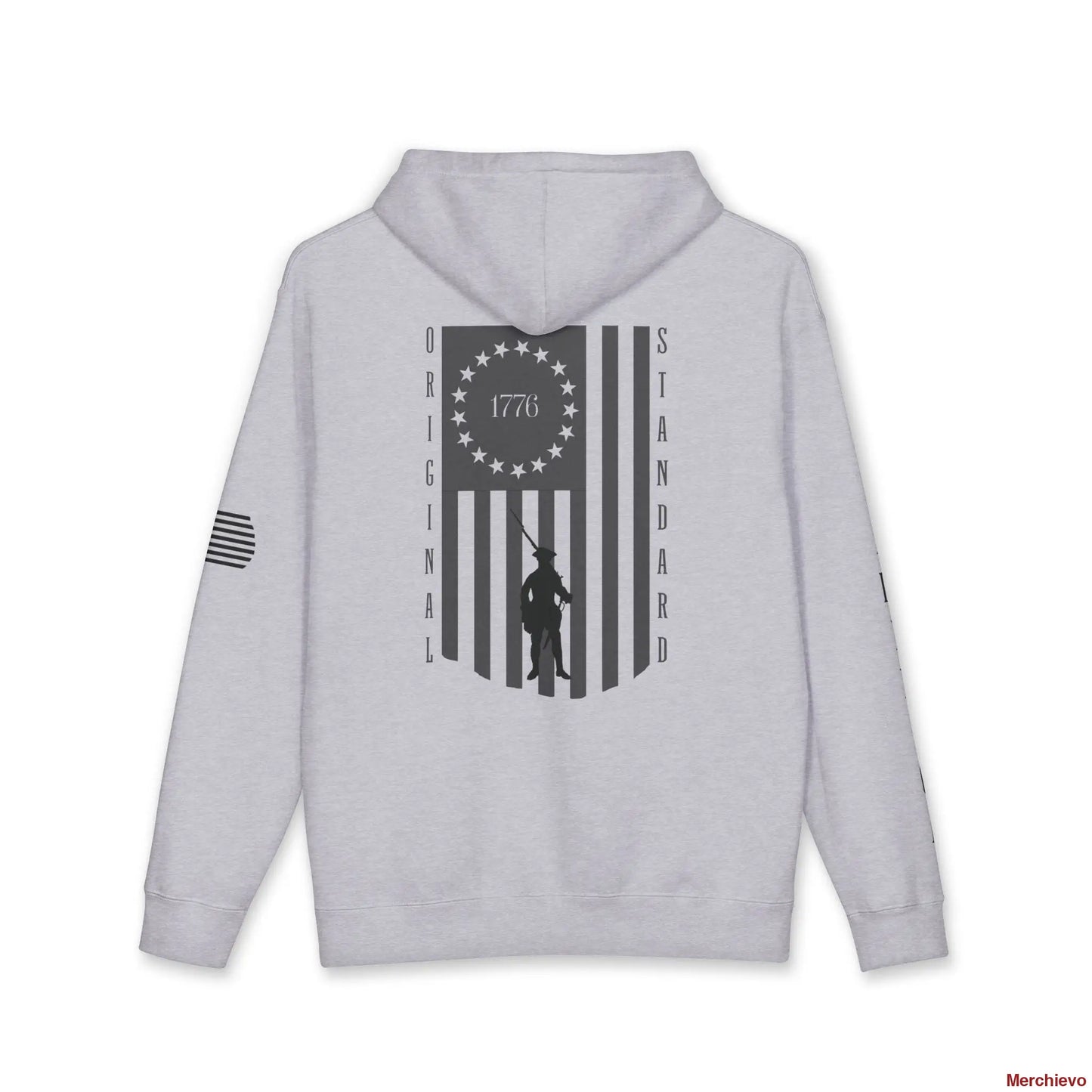 Betsy Ross 1776 ’The Original Standard’ Dark Hoodie Hoodie