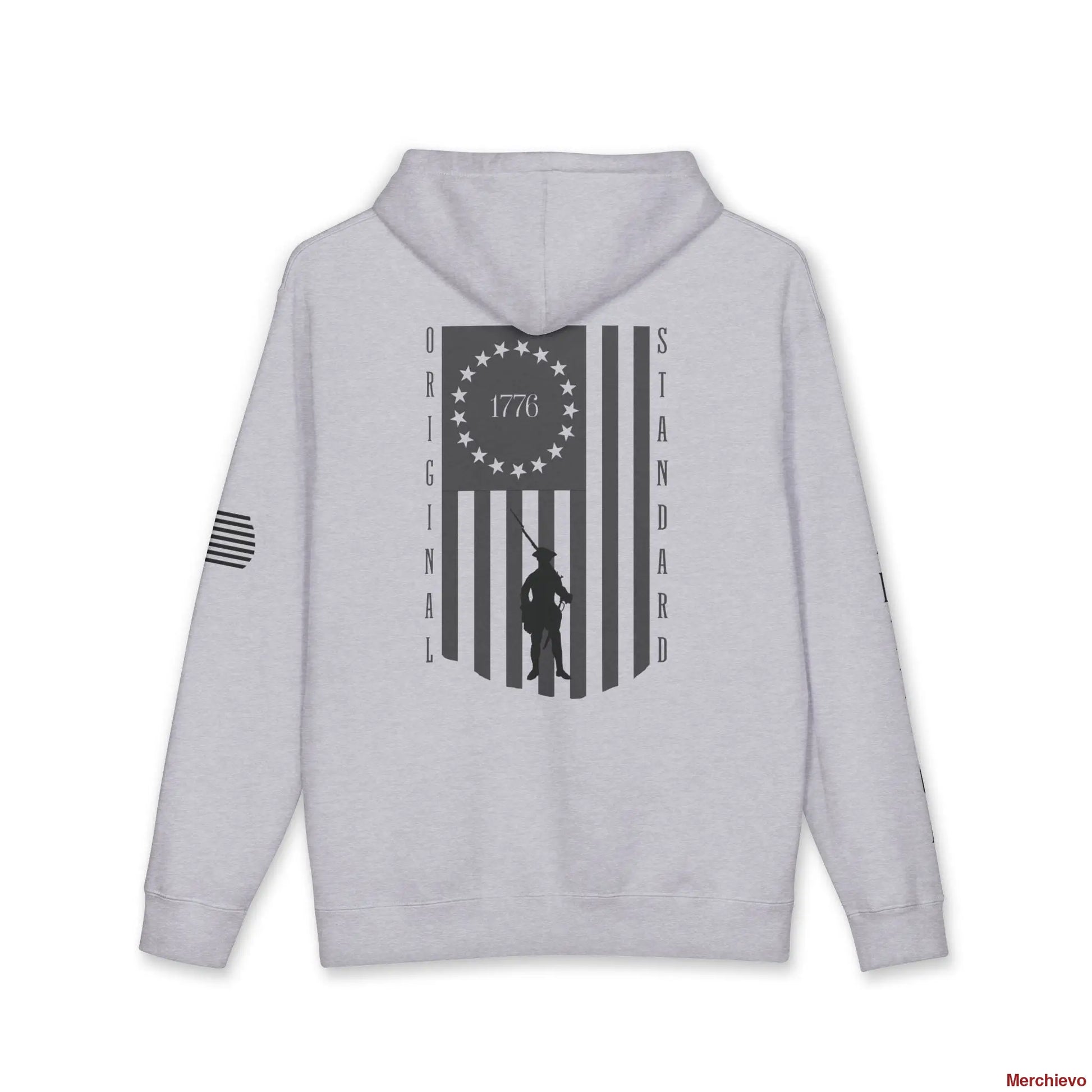 Betsy Ross 1776 ’The Original Standard’ Dark Hoodie Hoodie