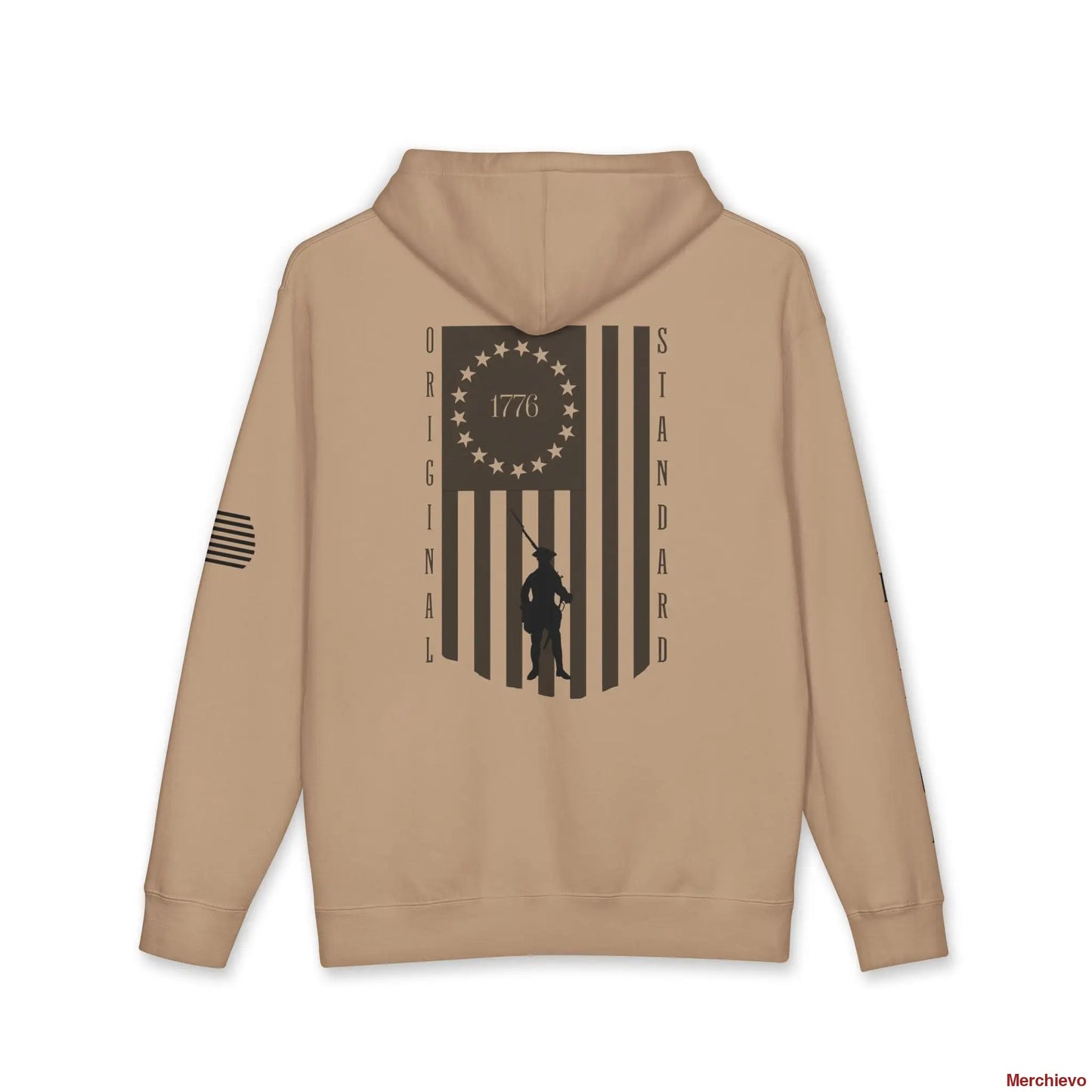 Betsy Ross 1776 ’The Original Standard’ Dark Hoodie Hoodie