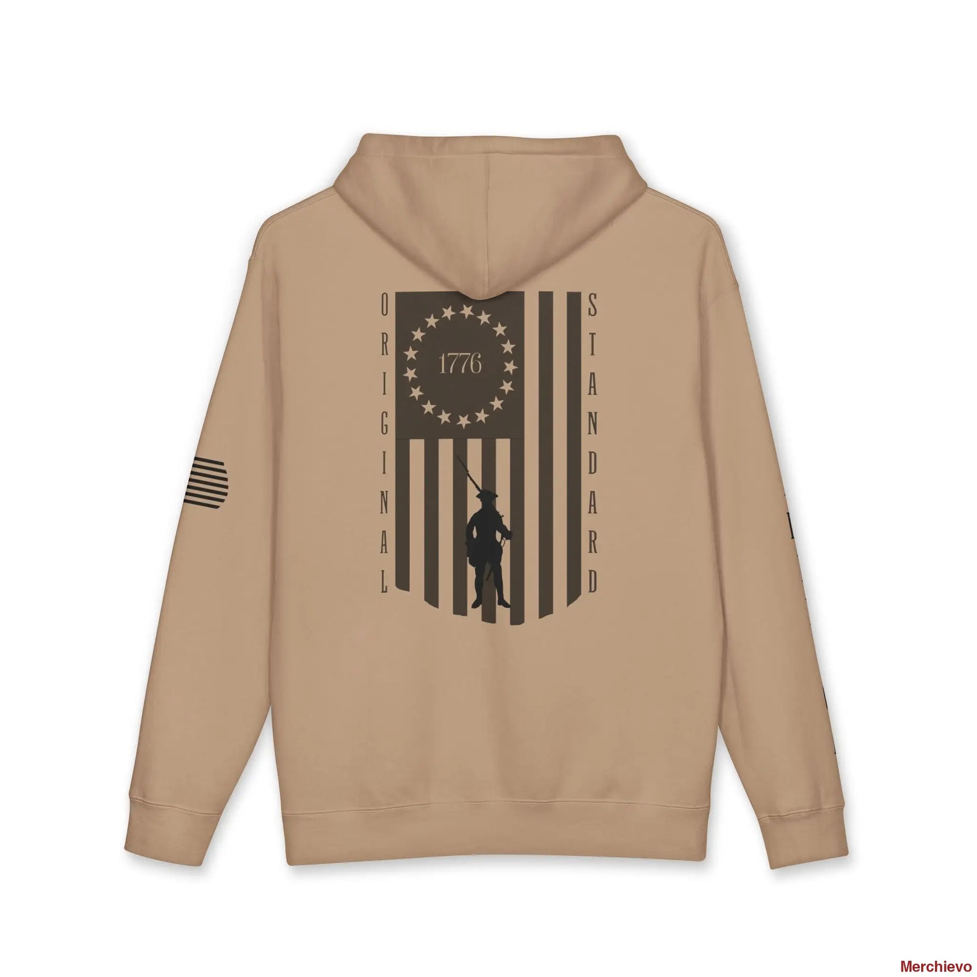 Betsy Ross 1776 ’The Original Standard’ Dark Hoodie Hoodie