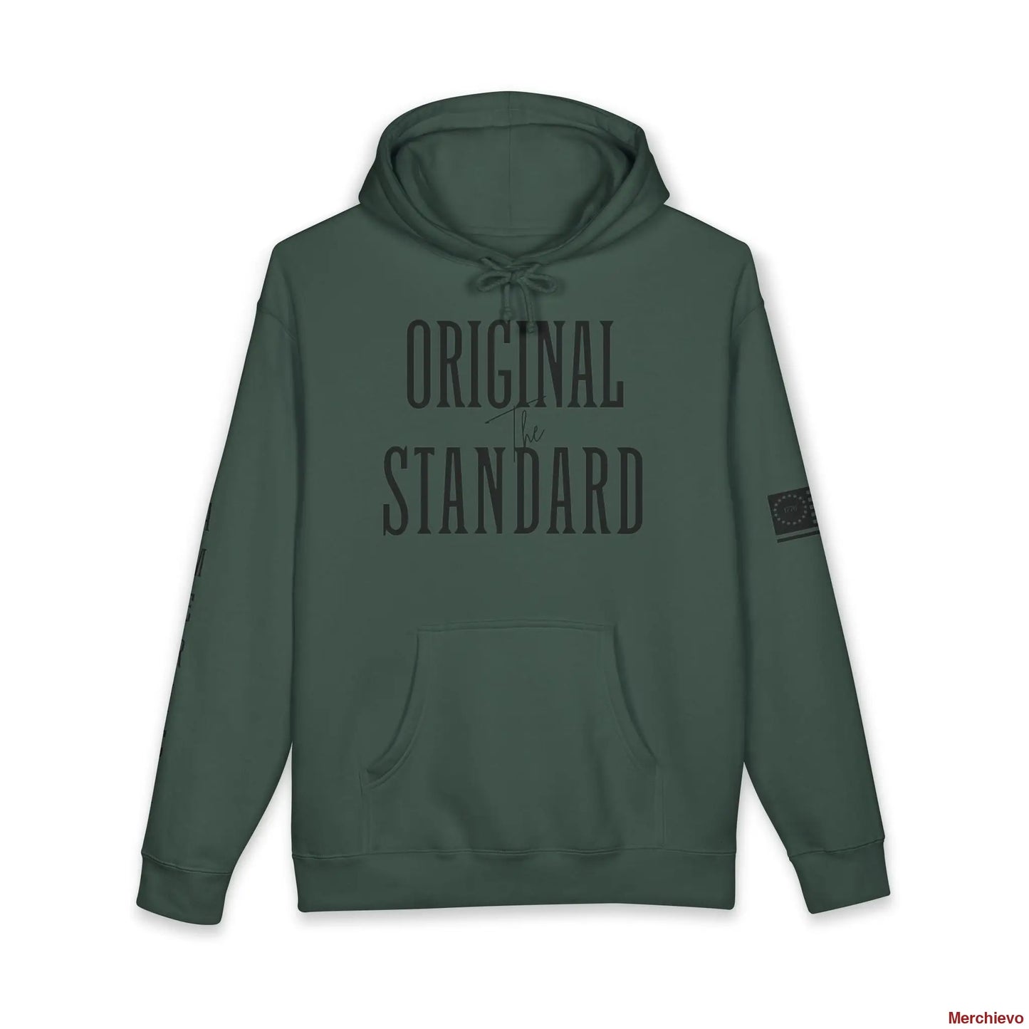 Betsy Ross 1776 ’The Original Standard’ Dark Hoodie XS / Alpine Green Hoodie