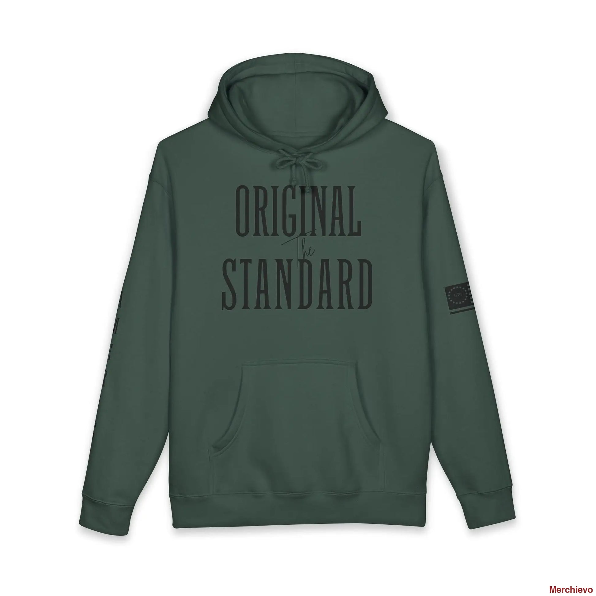 Betsy Ross 1776 ’The Original Standard’ Dark Hoodie XS / Alpine Green Hoodie