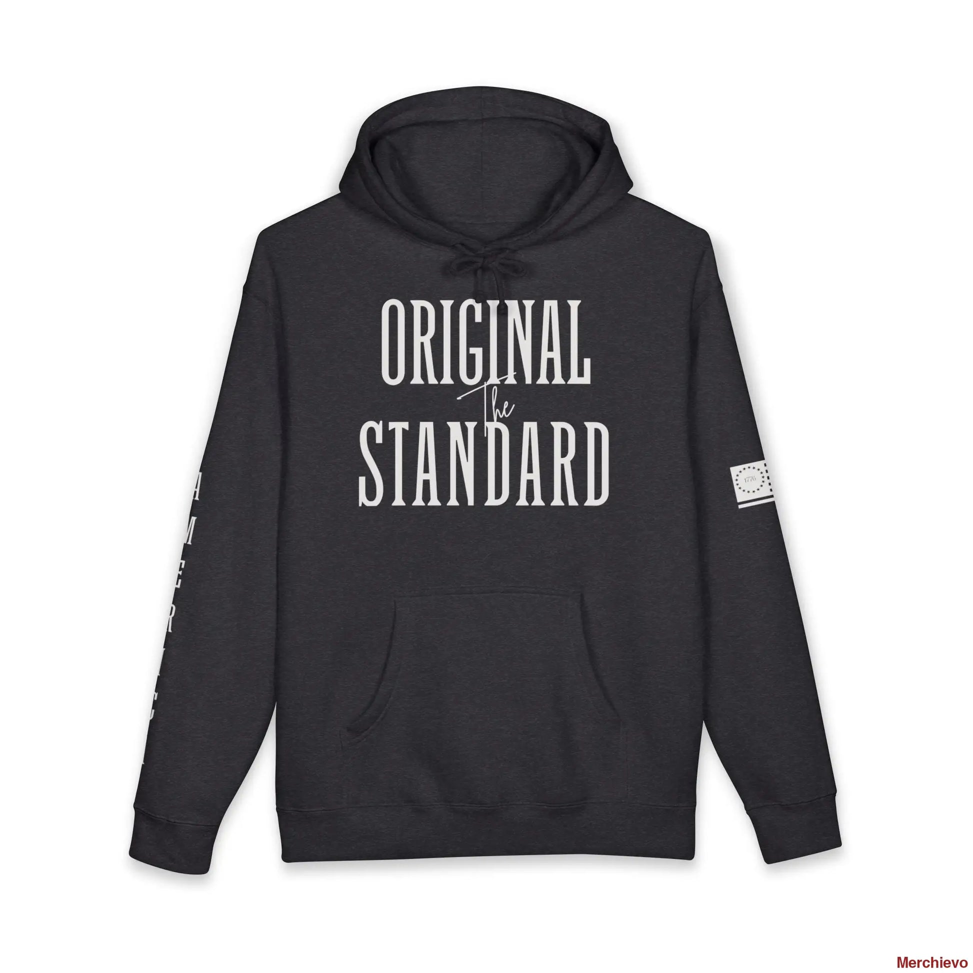 Betsy Ross 1776 ’The Original Standard’ Hoodie S / Charcoal Heather Hoodie