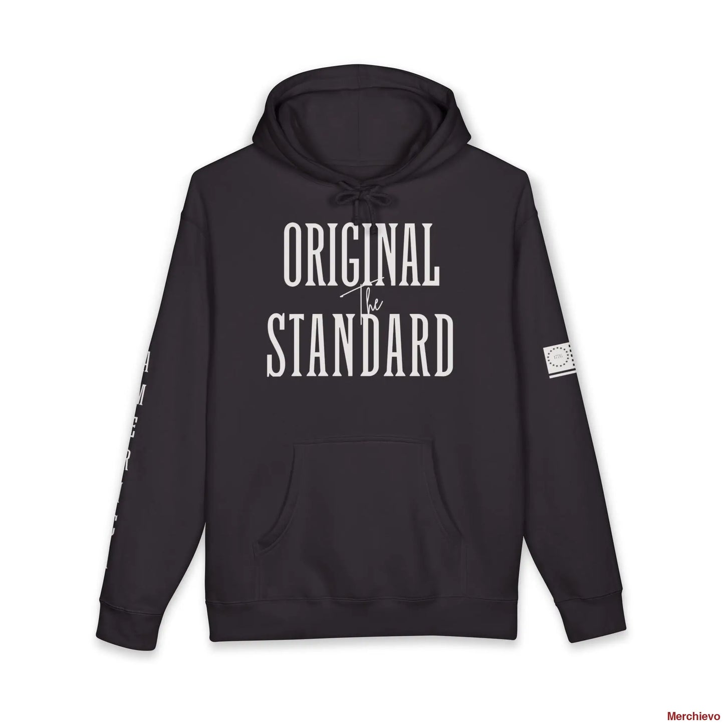 Betsy Ross 1776 ’The Original Standard’ Hoodie XS / Black Hoodie