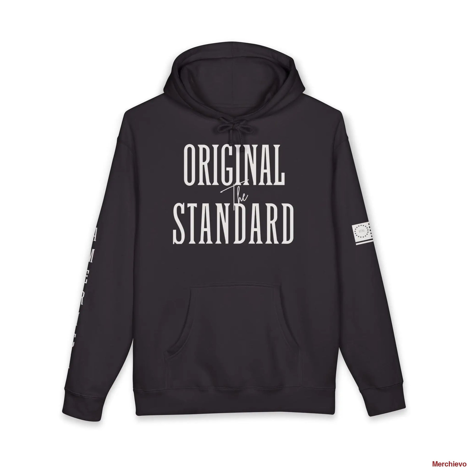 Betsy Ross 1776 ’The Original Standard’ Hoodie XS / Black Hoodie