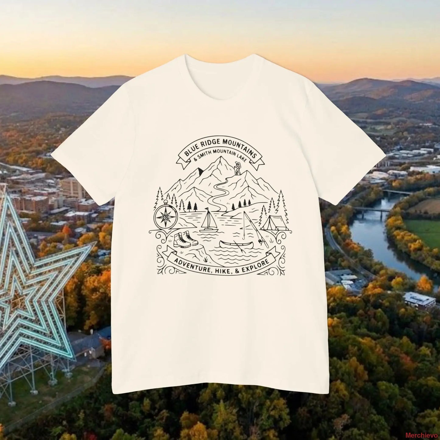 Blue Ridge Mountains Adventure T-Shirt T-Shirt