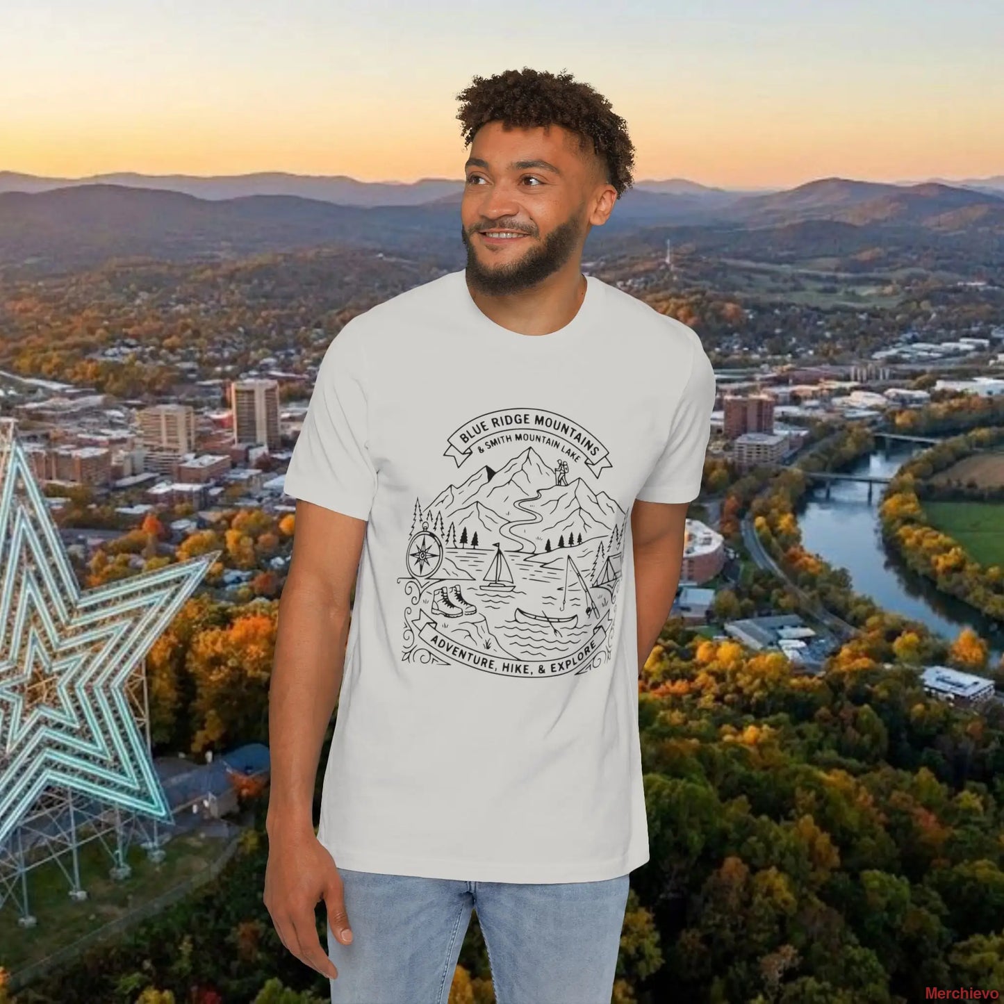 Blue Ridge Mountains Adventure T-Shirt T-Shirt