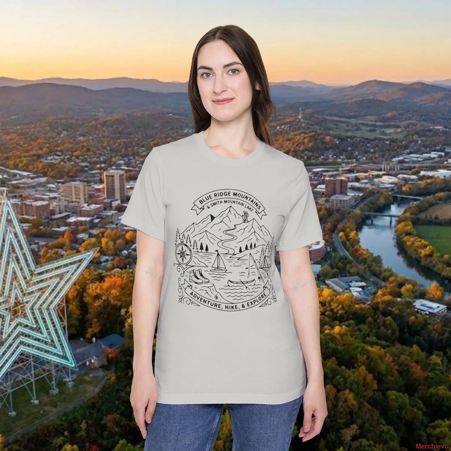 Blue Ridge Mountains Adventure T-Shirt T-Shirt