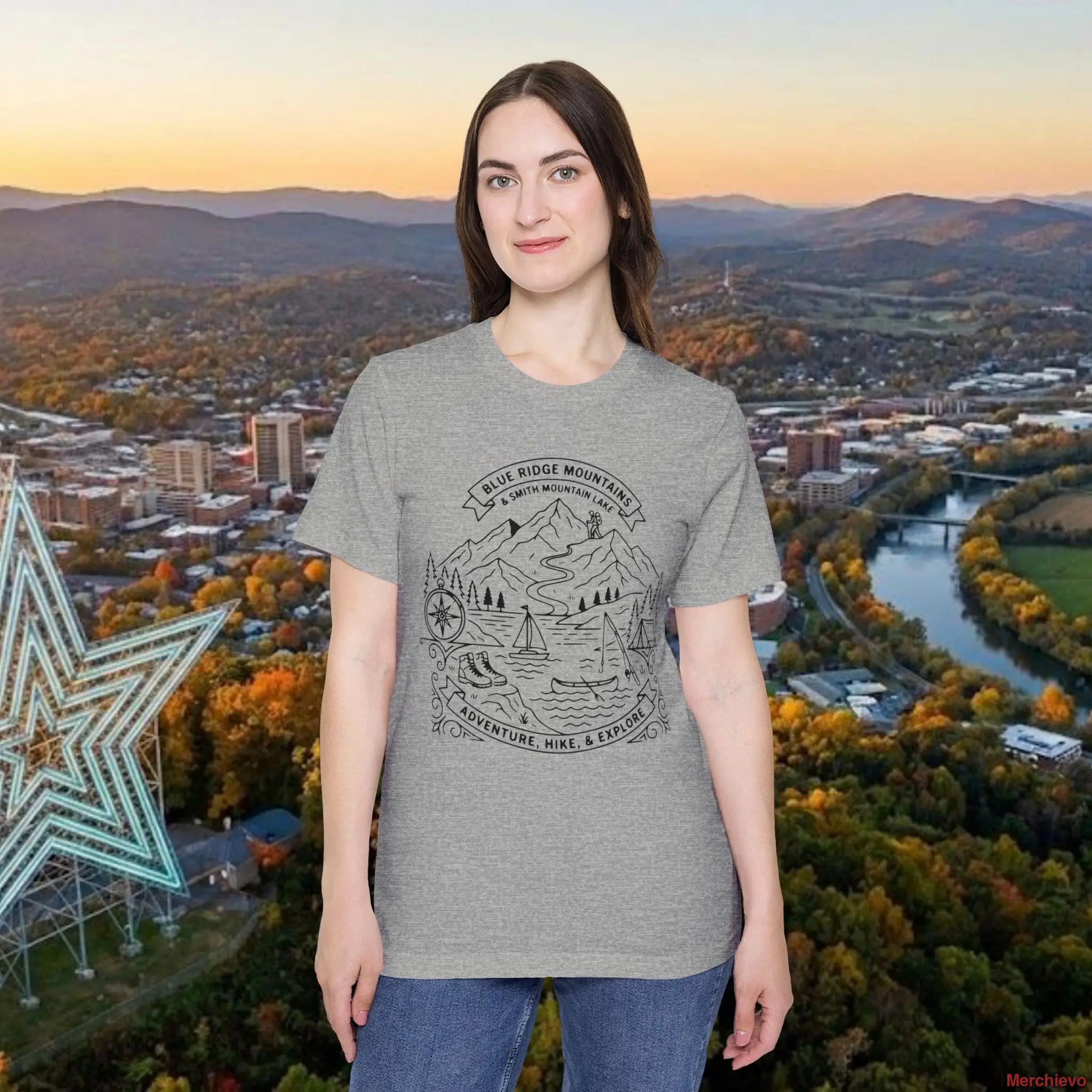 Blue Ridge Mountains Adventure T-Shirt T-Shirt